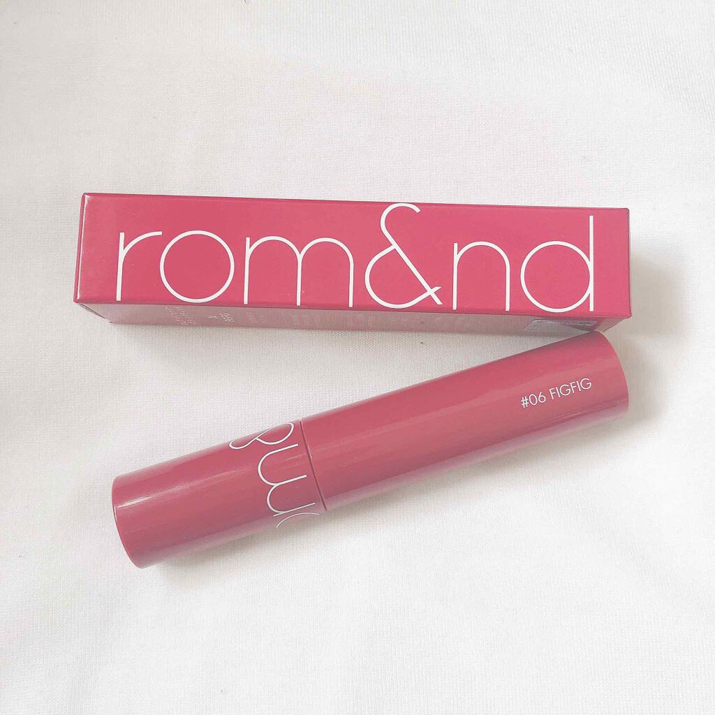 ジューシーラスティングティント/rom&nd/リップティントを使ったクチコミ(1枚目)