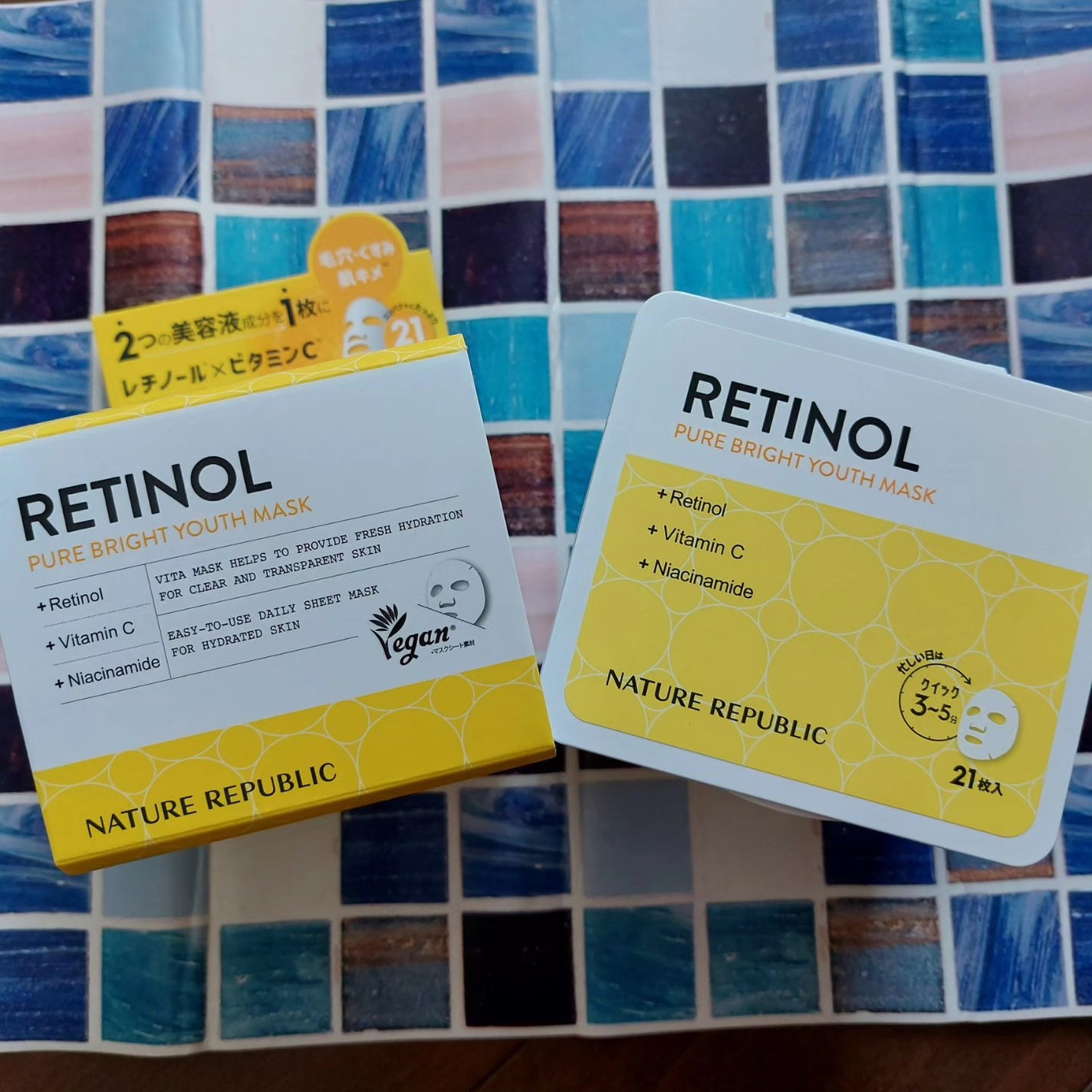 キューブマスク レチノール/ネイチャーリパブリック/シートマスク・パックを使ったクチコミ(6枚目)