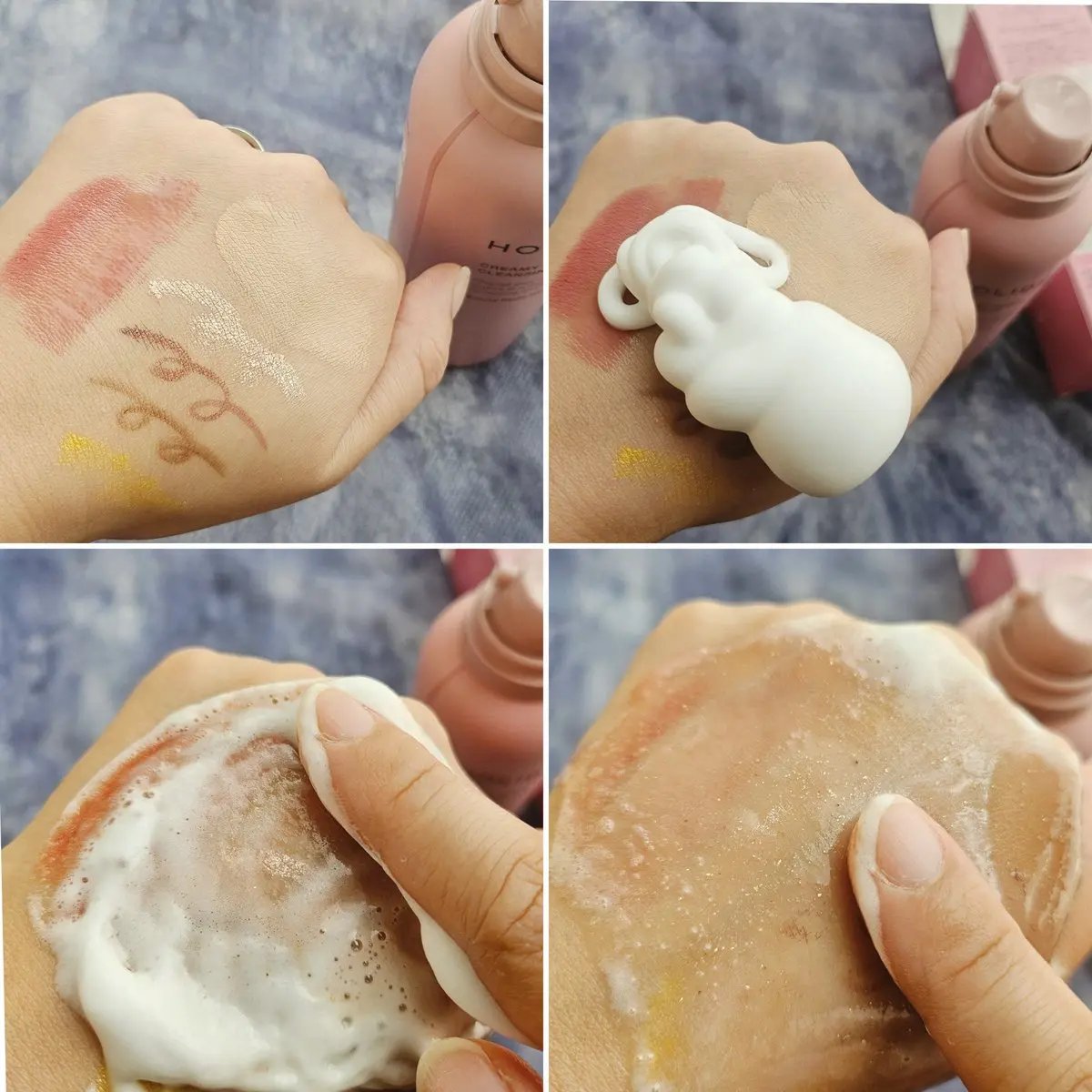 ホリーディア クリーミーリセットクレンジング/HOLIDEA/泡洗顔を使ったクチコミ（3枚目）