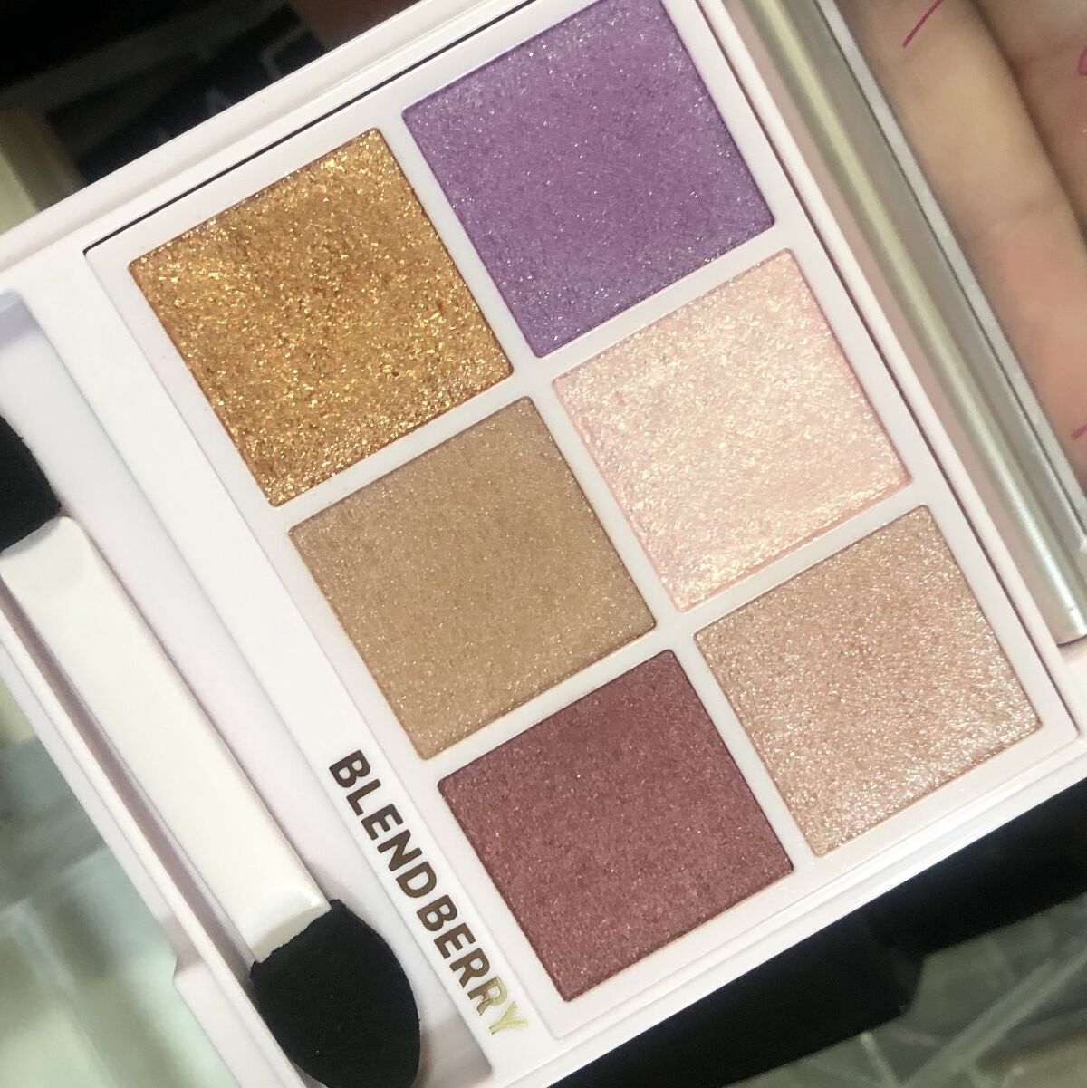 オーラクリエイション/BLEND BERRY/アイシャドウパレットを使ったクチコミ（3枚目）