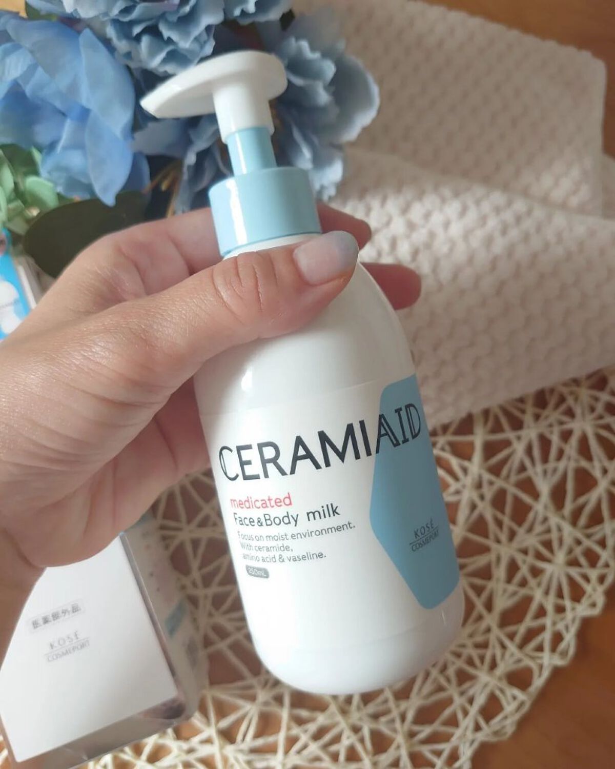 セラミエイド 薬用スキンミルク/セラミエイド/ボディミルクを使ったクチコミ（2枚目）
