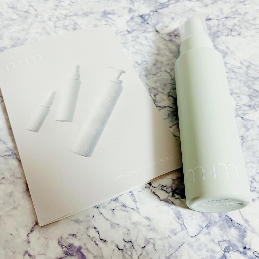 mm スカルプエッセンス のクチコミ「mm[ミリ]スカルプエッセンスを使ってみました✨
　
　
出産や年齢を重ねて、髪が細く、少なく.....」（2枚目）