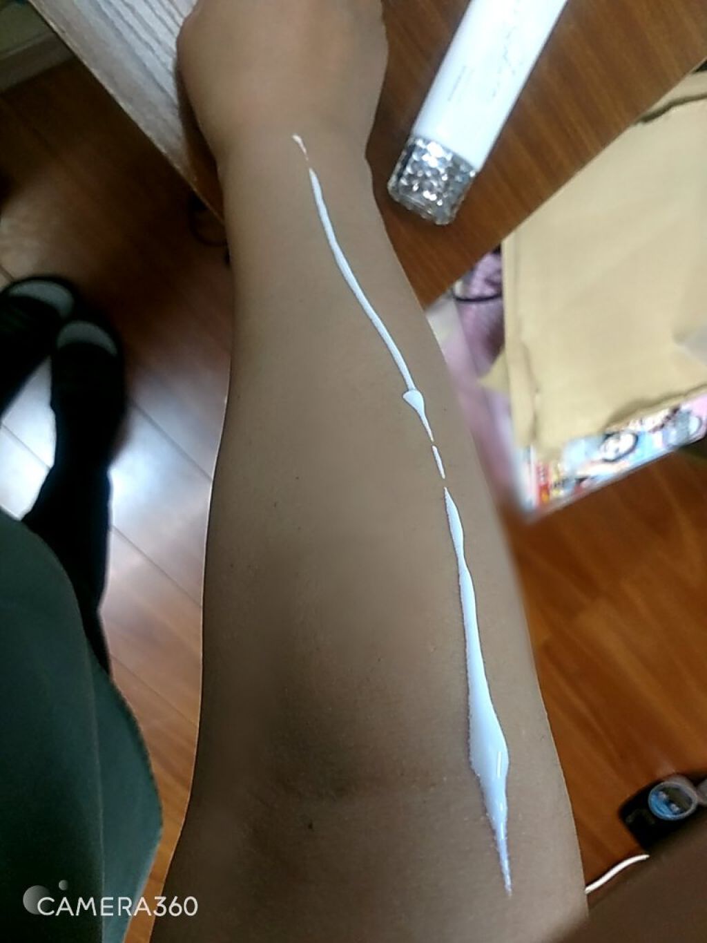 Sun Crush!UV essence 〜向日葵〜/Shiro no Sakura./日焼け止めクリームを使ったクチコミ(6枚目)