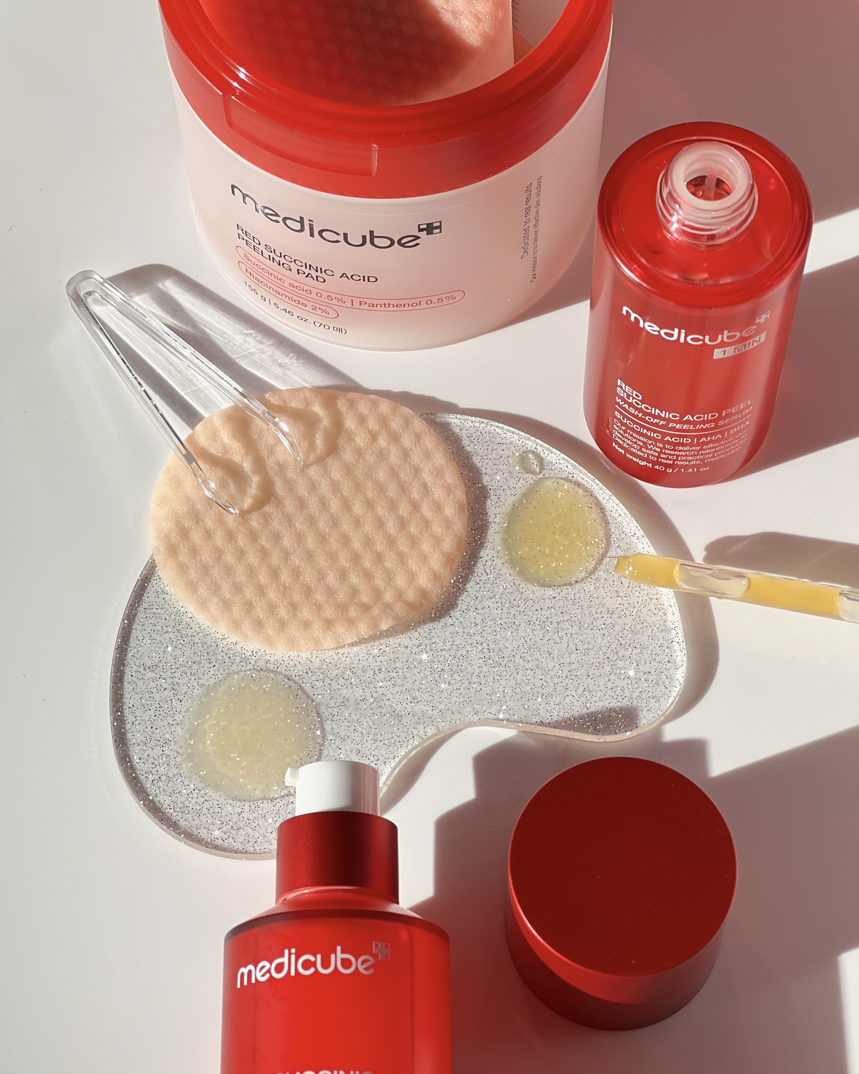 レッドアクネピーリングセラム/MEDICUBE/美容液を使ったクチコミ（2枚目）