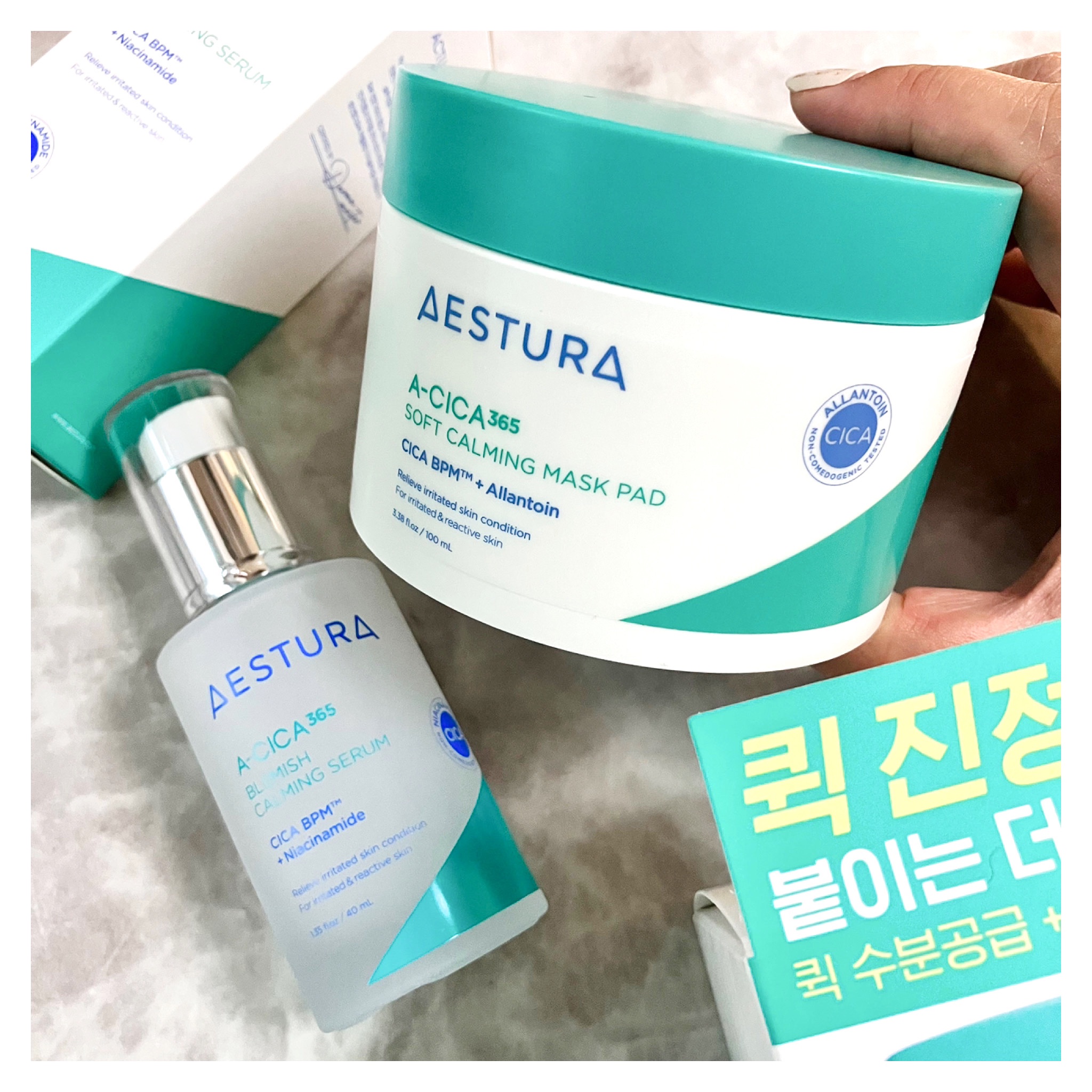 エイシカ365クイックマスクパッド/AESTURA/トナーパッドを使ったクチコミ（1枚目）