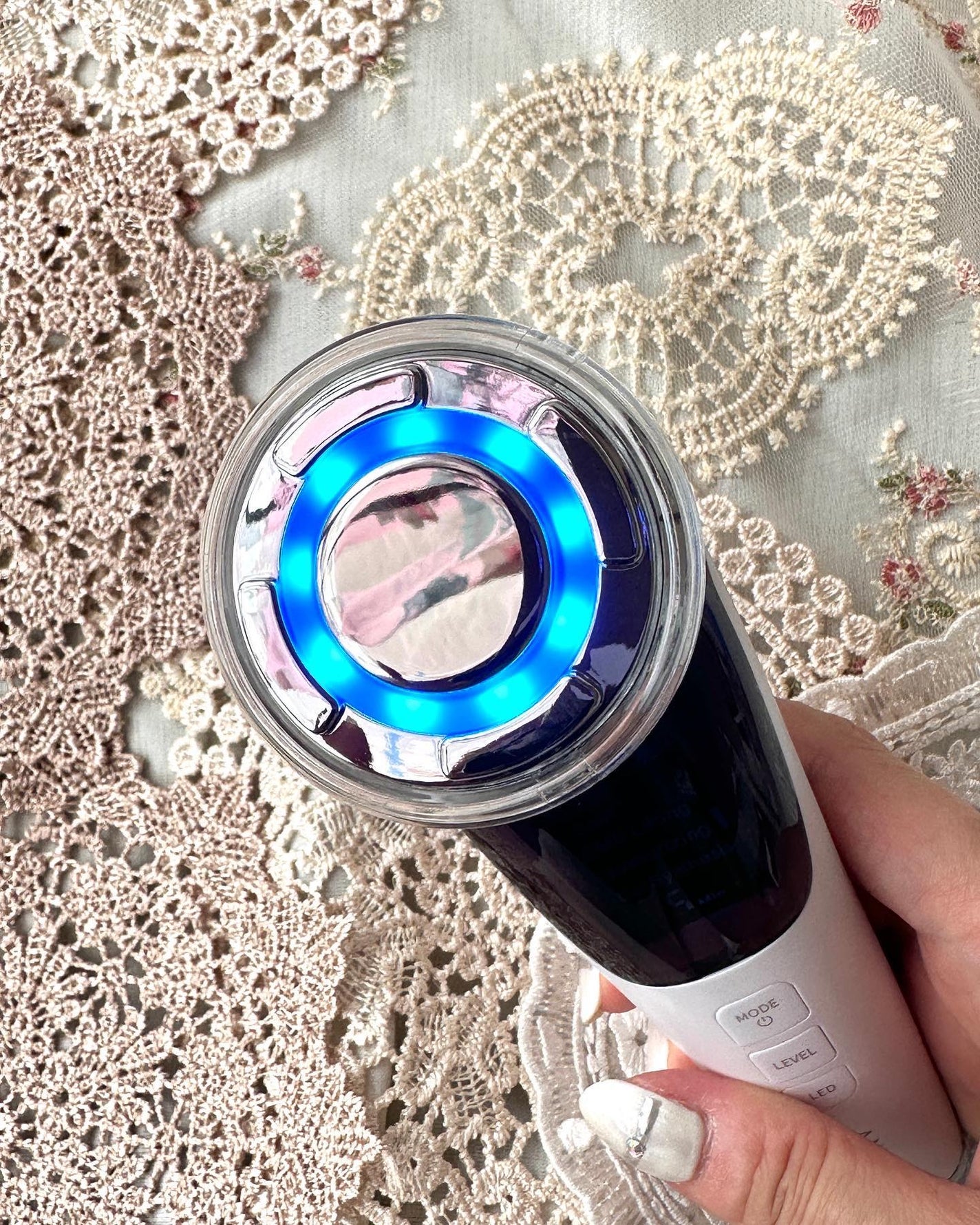 多機能温冷美顔器/ANLAN/美顔器・マッサージを使ったクチコミ(5枚目)