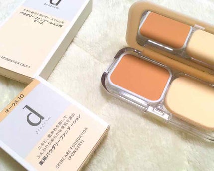 薬用 スキンケアファンデーション(パウダリー)/d プログラム/パウダーファンデーションを使ったクチコミ(1枚目)