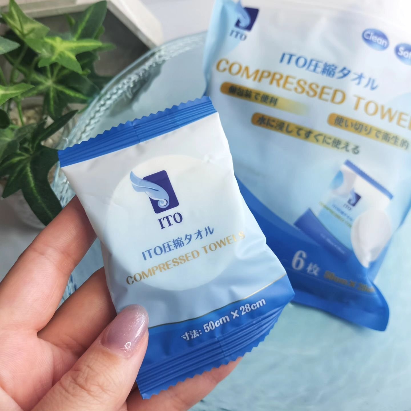 ITO圧縮タオル(大判)/ITO/クレンジングタオルを使ったクチコミ（3枚目）