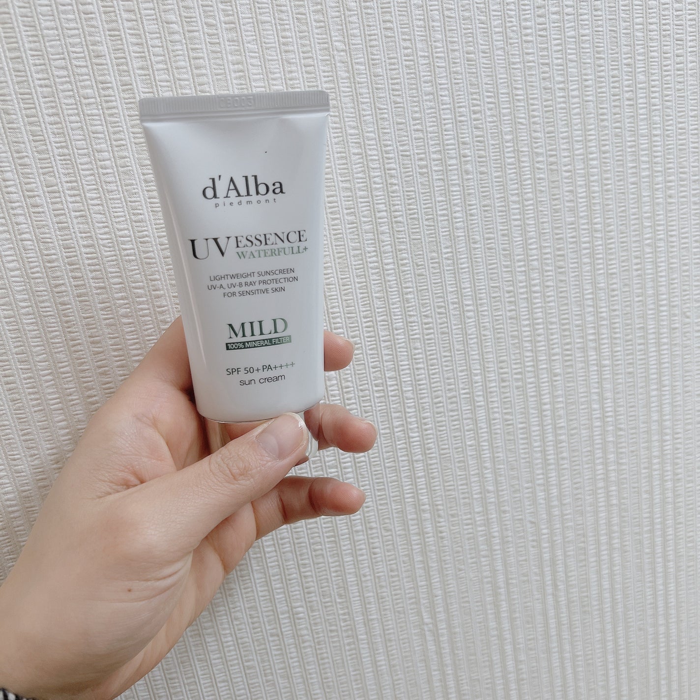 ダルバ ウォータフル エッセンス サンクリーム/ダルバ/日焼け止めクリームを使ったクチコミ(1枚目)