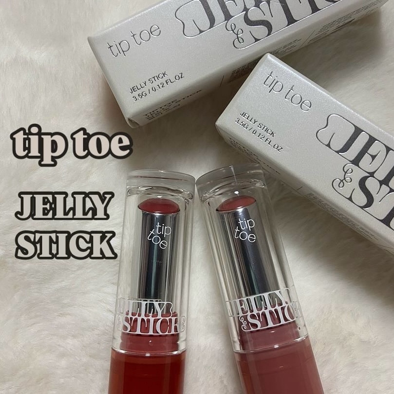 ジェリースティック/tiptoe/口紅を使ったクチコミ（1枚目）
