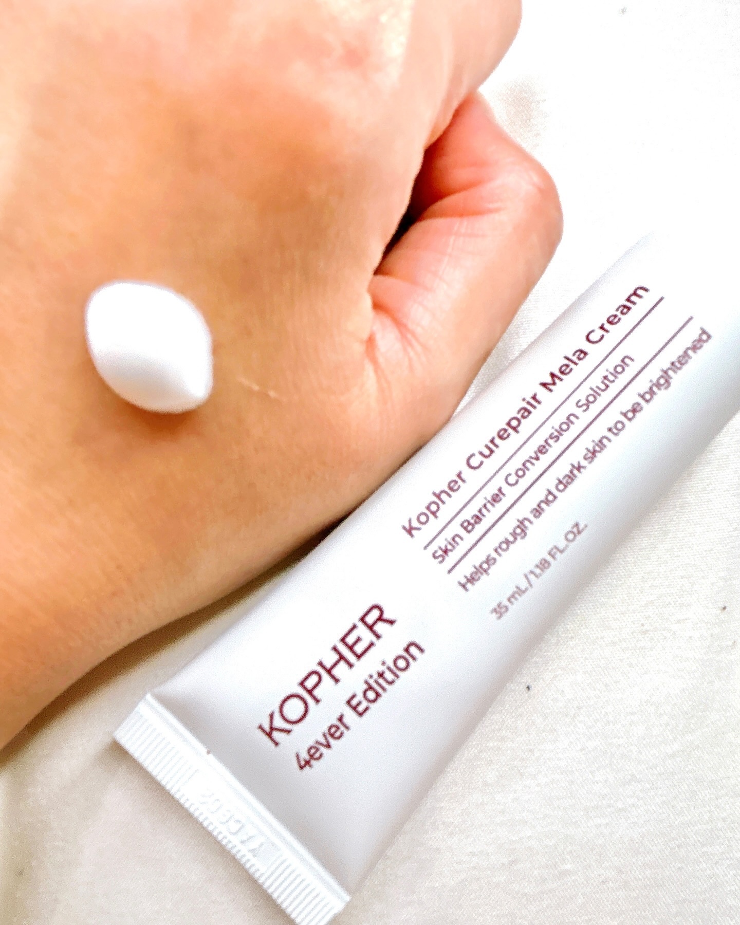 CUREPAIR MELA CREAM /KOPHER/フェイスクリームを使ったクチコミ（2枚目）