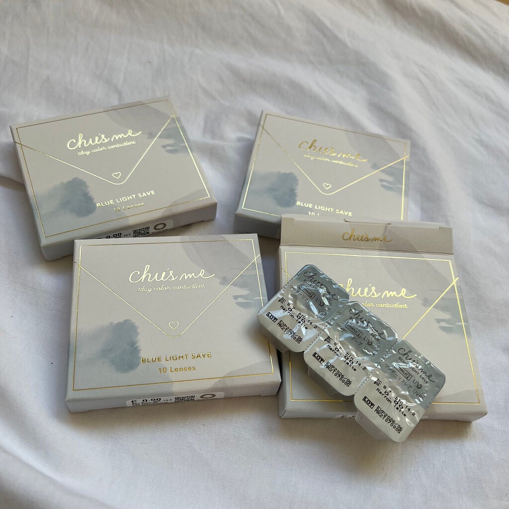 Chu's me 1day/Chu's me/ワンデー(1DAY)カラコンを使ったクチコミ(1枚目)