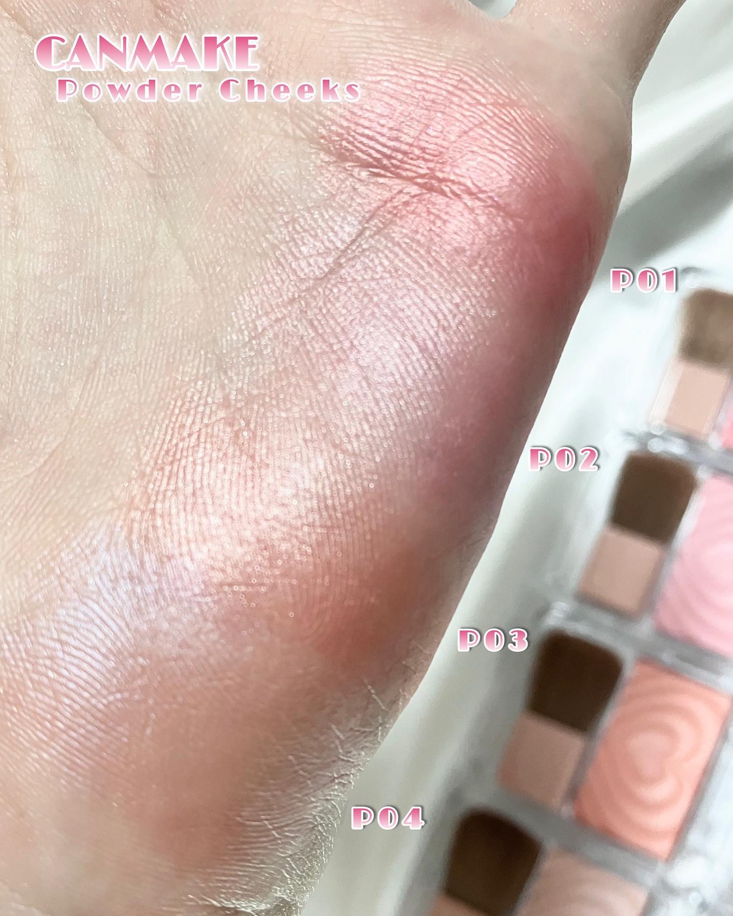パウダーチークス/キャンメイク/パウダーチークを使ったクチコミ（3枚目）