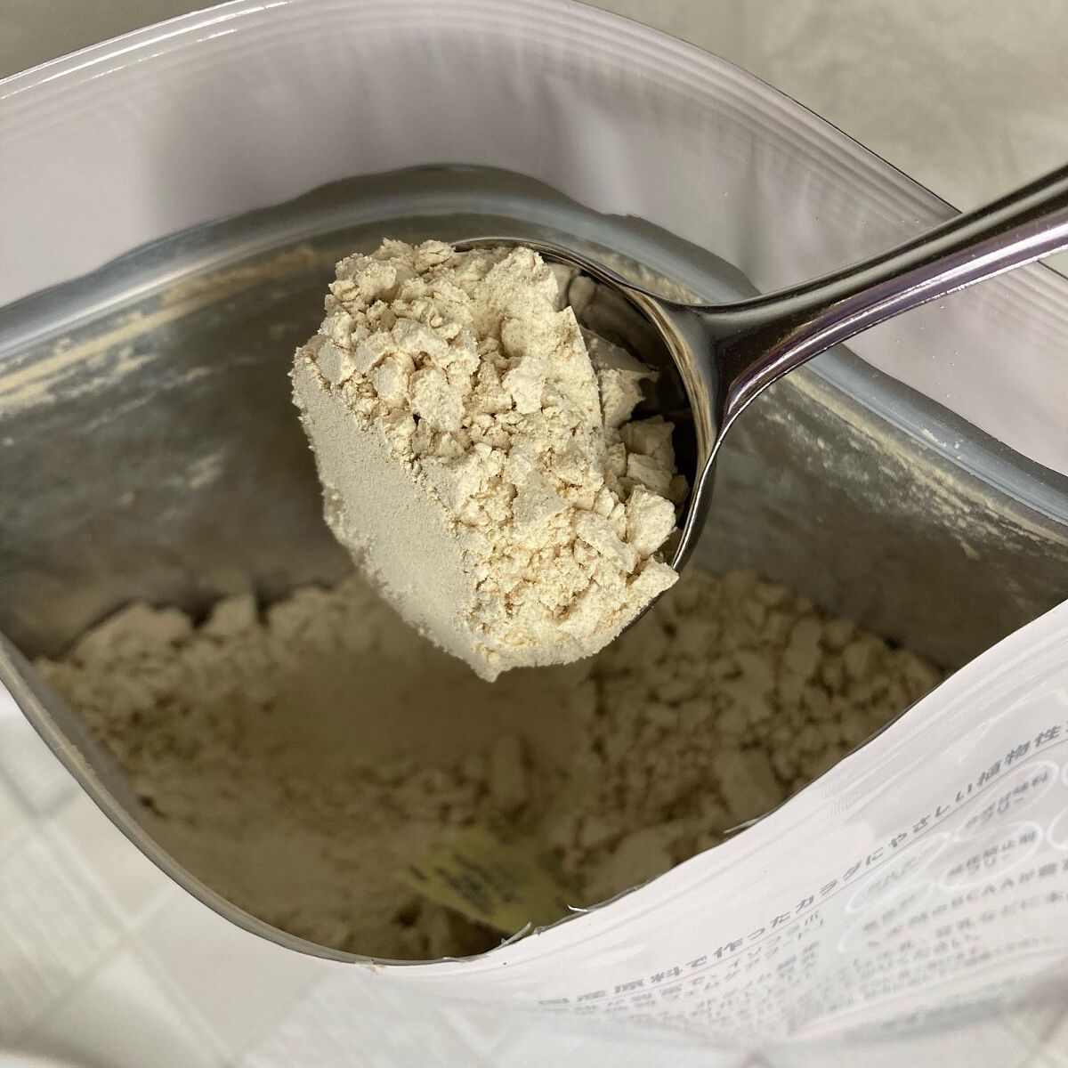 私の完全美容食 黒糖プレーン味 /私の完全美容食/ソイプロテインを使ったクチコミ（2枚目）