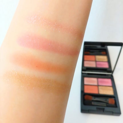 ミネラルクラッシィシャドー/エトヴォス/アイシャドウパレットを使ったクチコミ(4枚目)