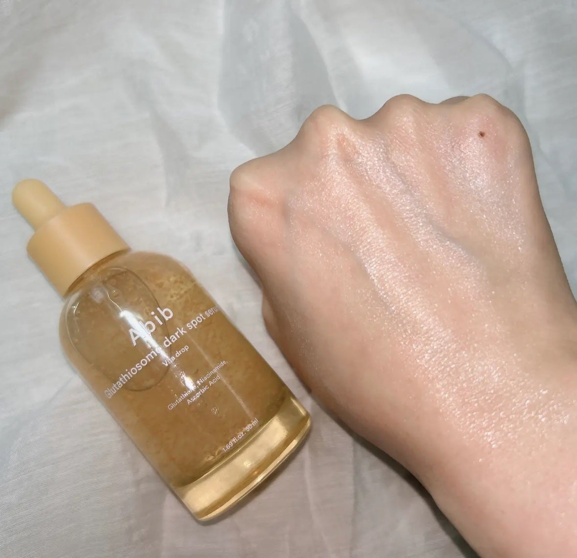 アビブ グルタチオンソームダークスポットセラムビタドロップ/Abib /美容液を使ったクチコミ(4枚目)