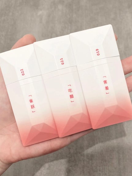 READ ME ウェイトレス ベルベット リップ ステイン「IN LOVE」シリーズ/PERFECT DIARY/口紅を使ったクチコミ(8枚目)