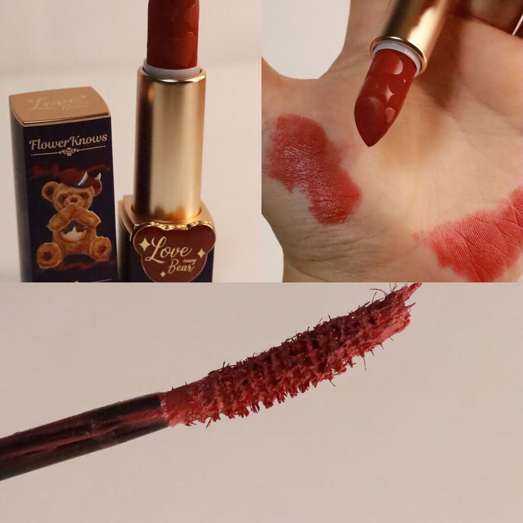 Flowerknows LoveBear ハイライト&シェーティングパレット/FlowerKnows/プレストパウダーを使ったクチコミ(3枚目)