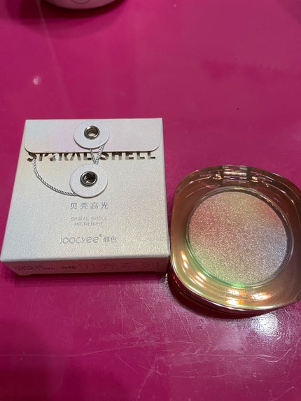 ダイヤモンドシェルハイライト/Joocyee/パウダーハイライトを使ったクチコミ(1枚目)