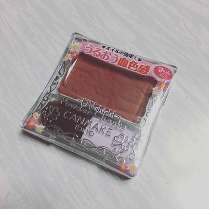 【旧品】パウダーチークス/キャンメイク/パウダーチークを使ったクチコミ(1枚目)