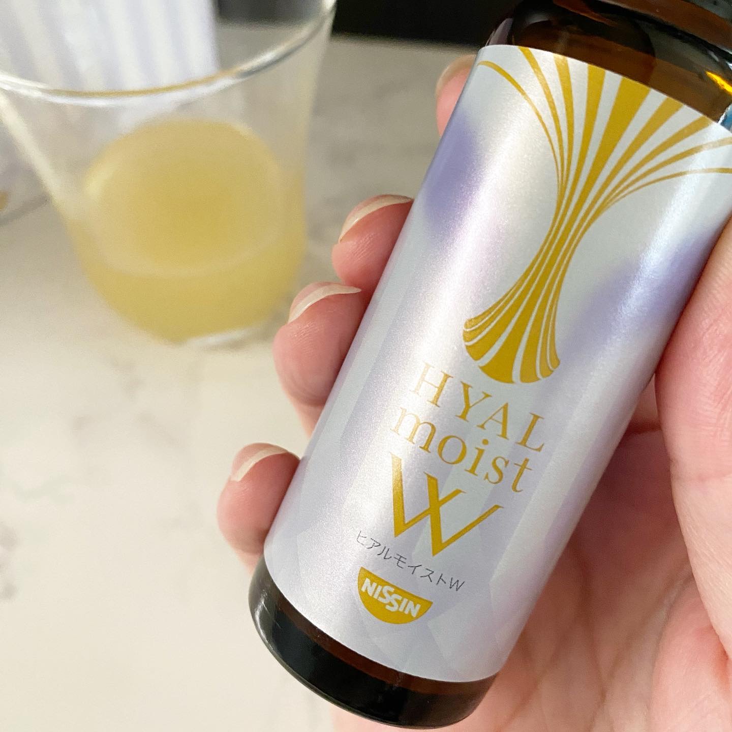 ヒアルモイスト W/日清食品/美容ドリンクを使ったクチコミ（3枚目）