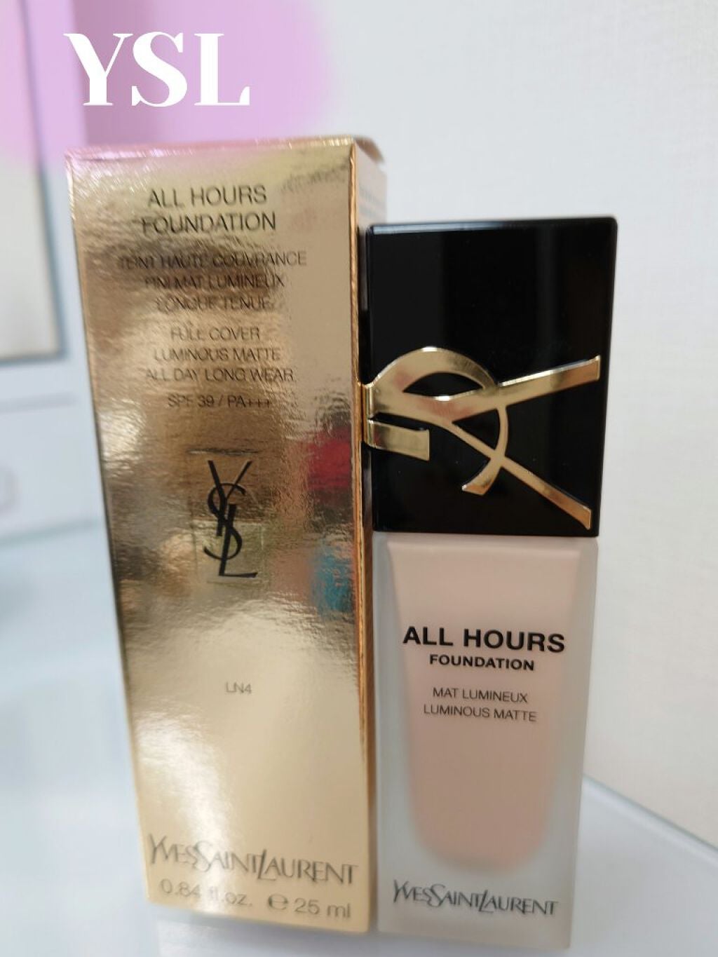 オールアワーズ リキッド/YVES SAINT LAURENT BEAUTE/リキッドファンデーションを使ったクチコミ(1枚目)