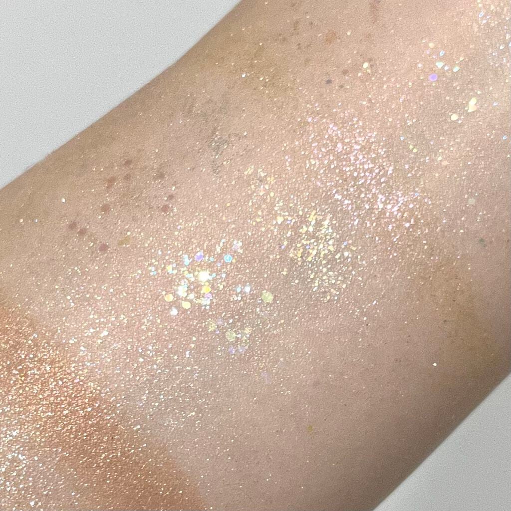 グリッターペディアアイパレット/unleashia/アイシャドウパレットを使ったクチコミ(5枚目)