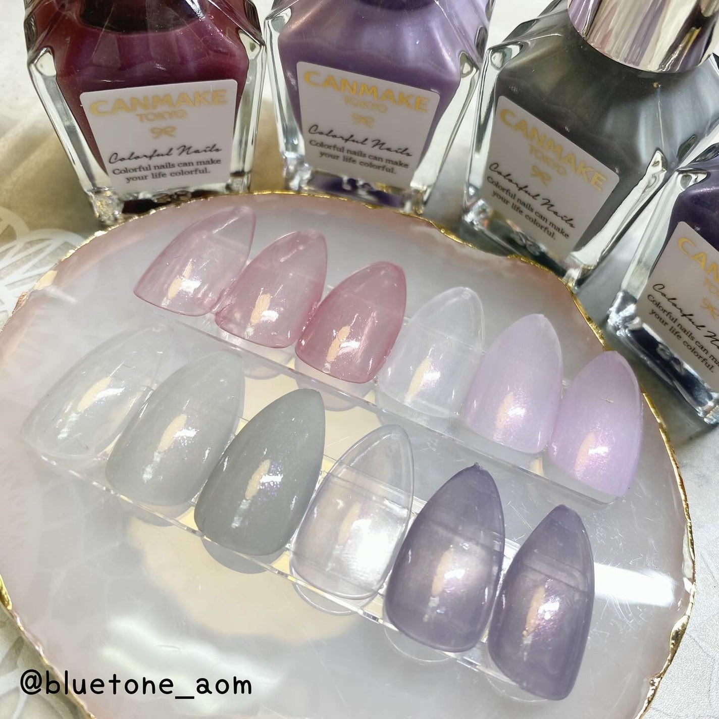 カラフルネイルズ/キャンメイク/マニキュアを使ったクチコミ(1枚目)