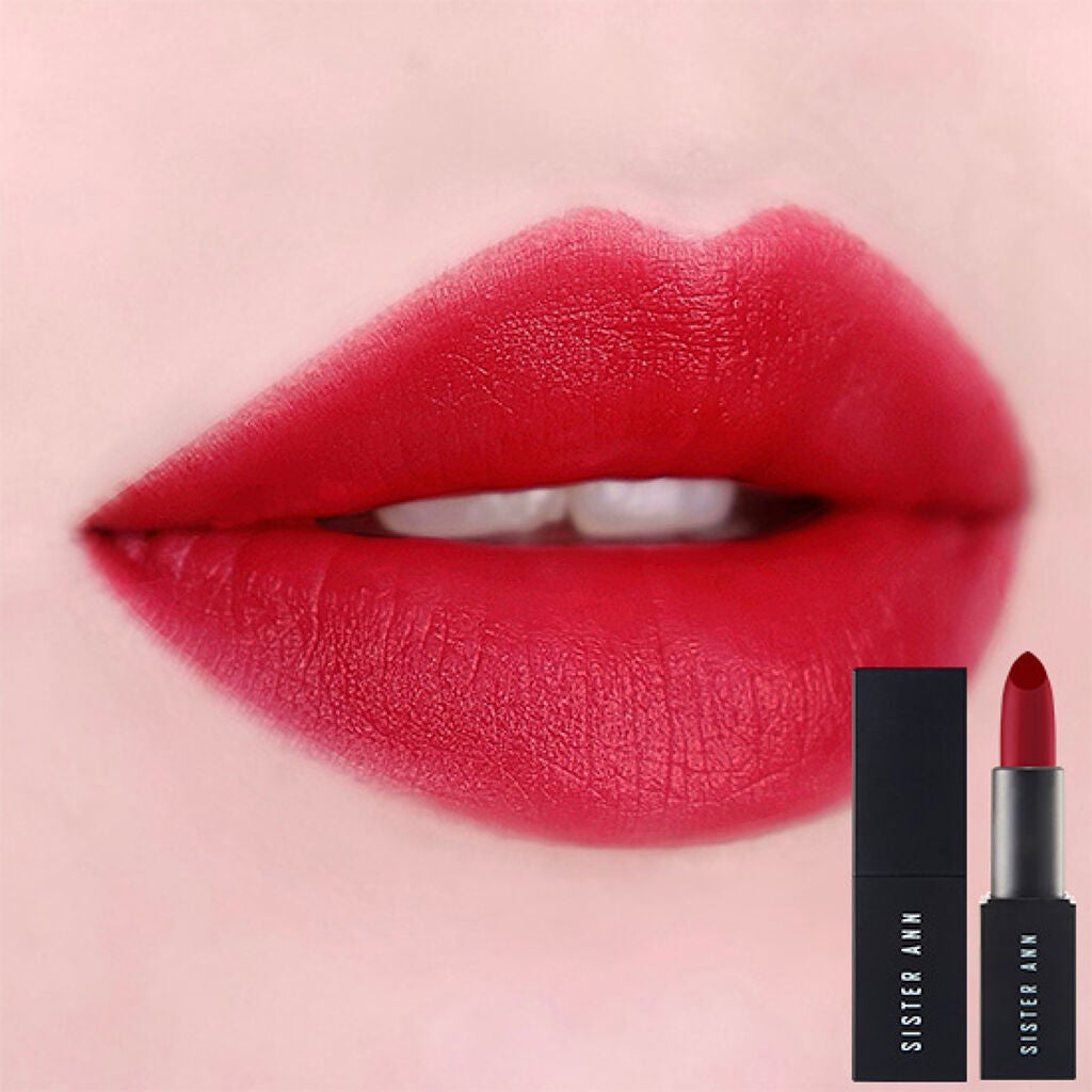 リアルベルベットリップスティック 01 Luby red