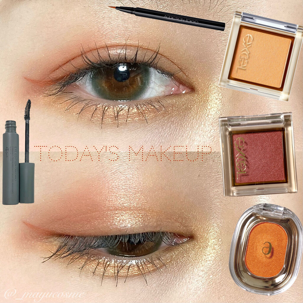 ザ カラー リキッド アイライナー 006 Cinnamon Brown/ADDICTION/リキッドアイライナーを使ったクチコミ（1枚目）