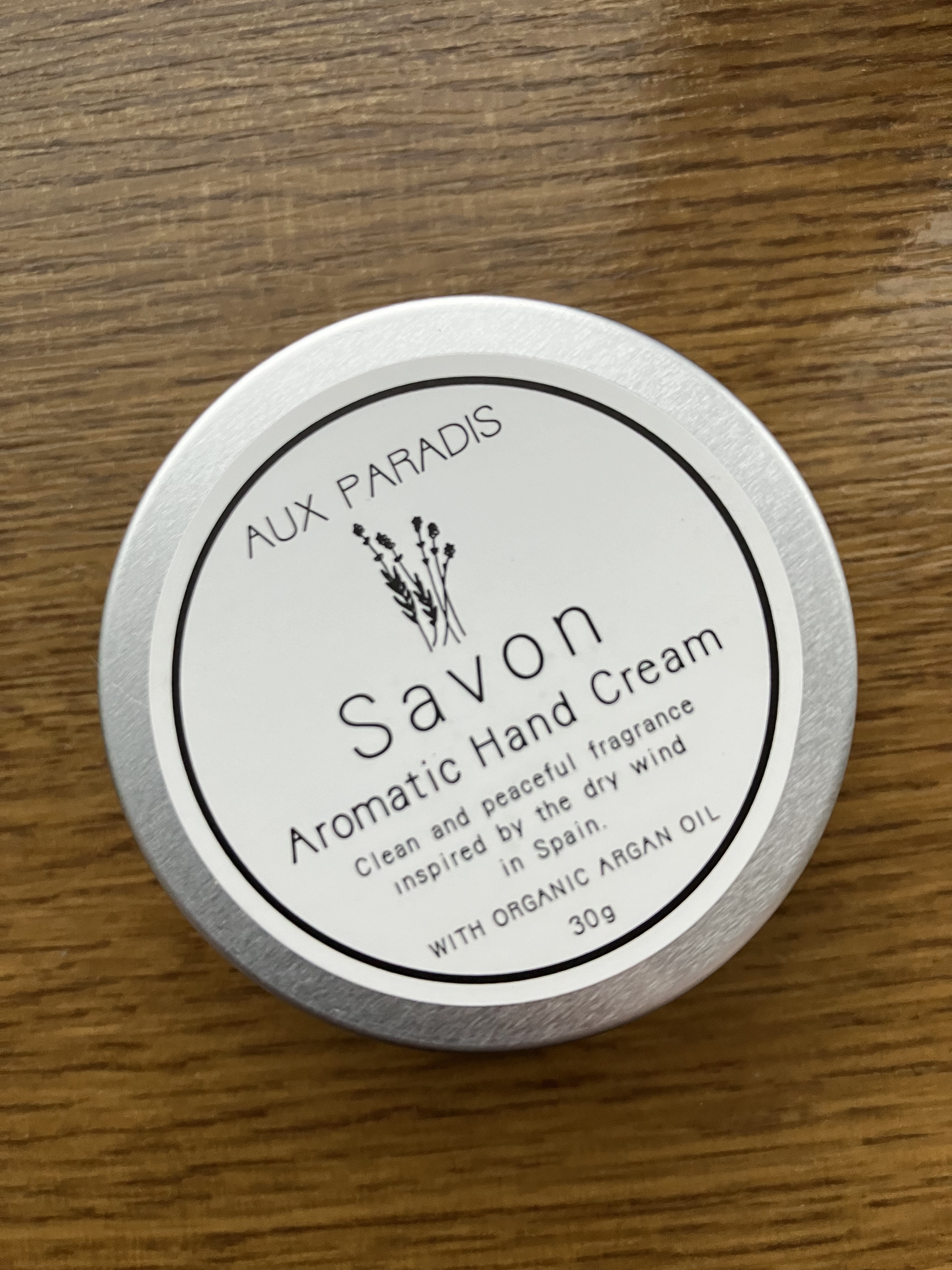 アロマティック ハンドクリーム #04 Savon 30g/AUX PARADIS/ハンドクリームを使ったクチコミ（1枚目）
