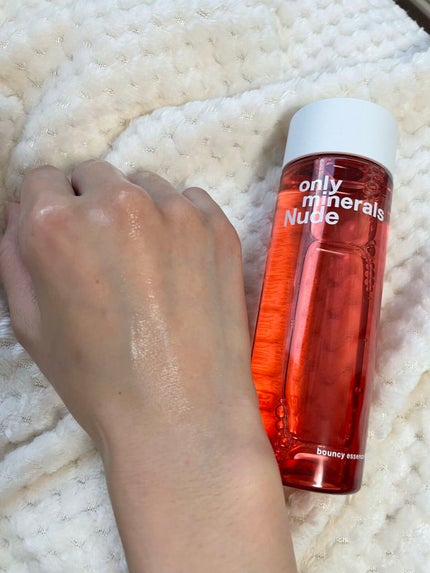 Nude バウンシーエッセンスローション/ONLY MINERALS/化粧水を使ったクチコミ(3枚目)