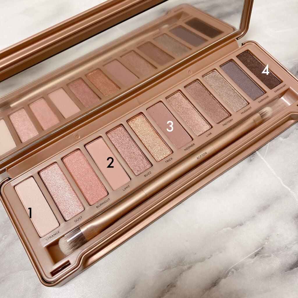 URBAN DECAY NAKED3/Naked/アイシャドウパレットを使ったクチコミ(4枚目)