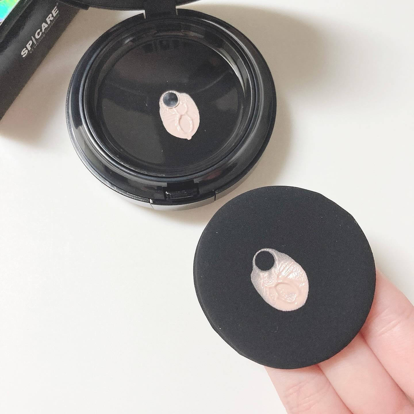 V3 エキサイティングファンデーション/SPICARE/クッションファンデーションを使ったクチコミ（3枚目）