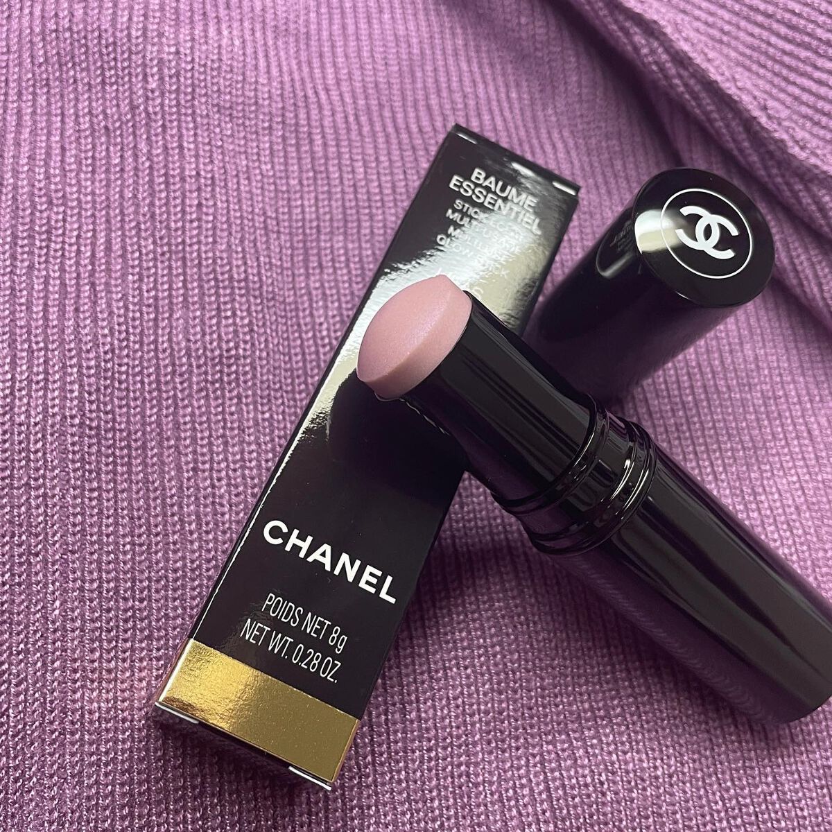 ボーム エサンシエル リラ/CHANEL/スティックハイライトを使ったクチコミ（2枚目）