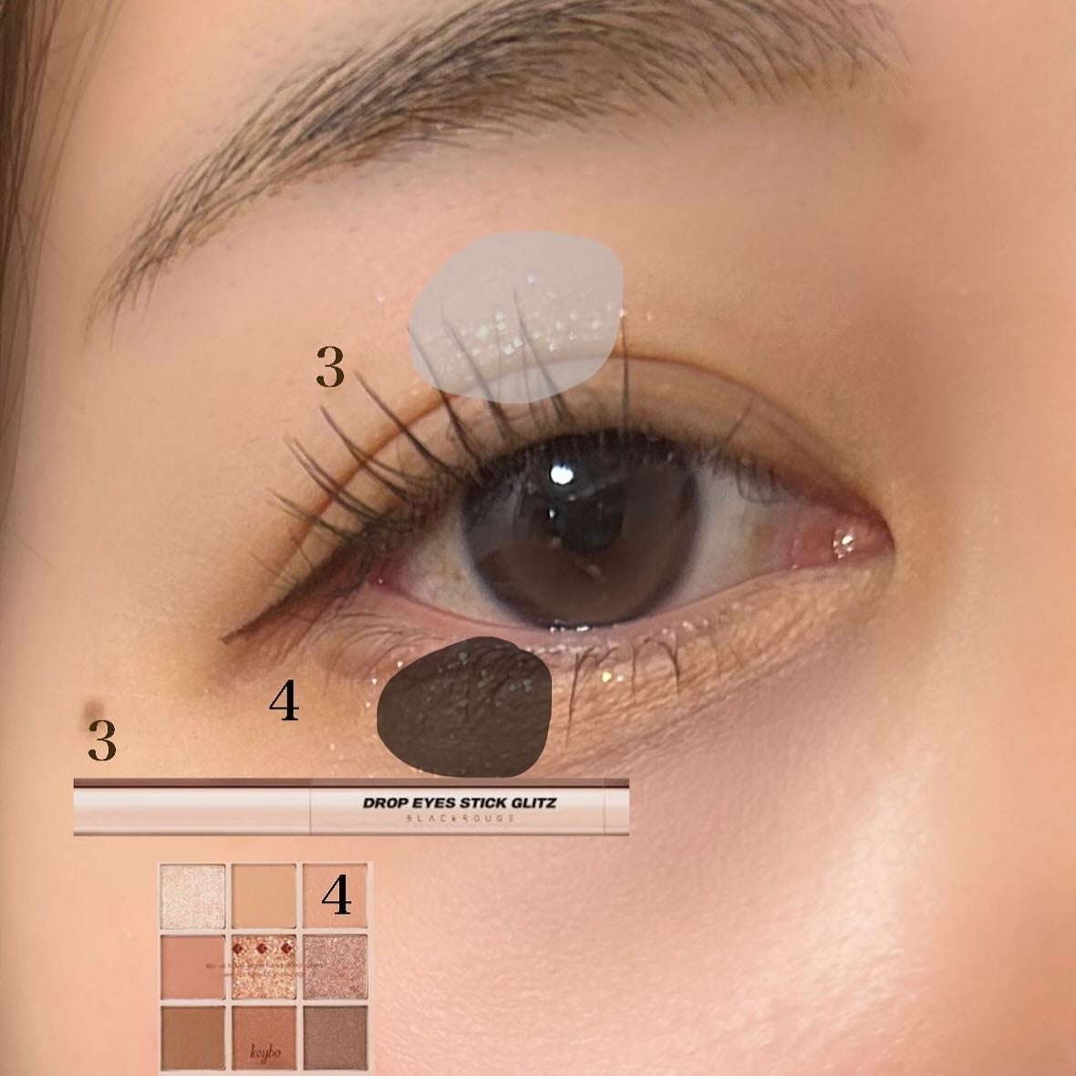 描くふたえアイライナー/CEZANNE/リキッドアイライナーを使ったクチコミ(3枚目)