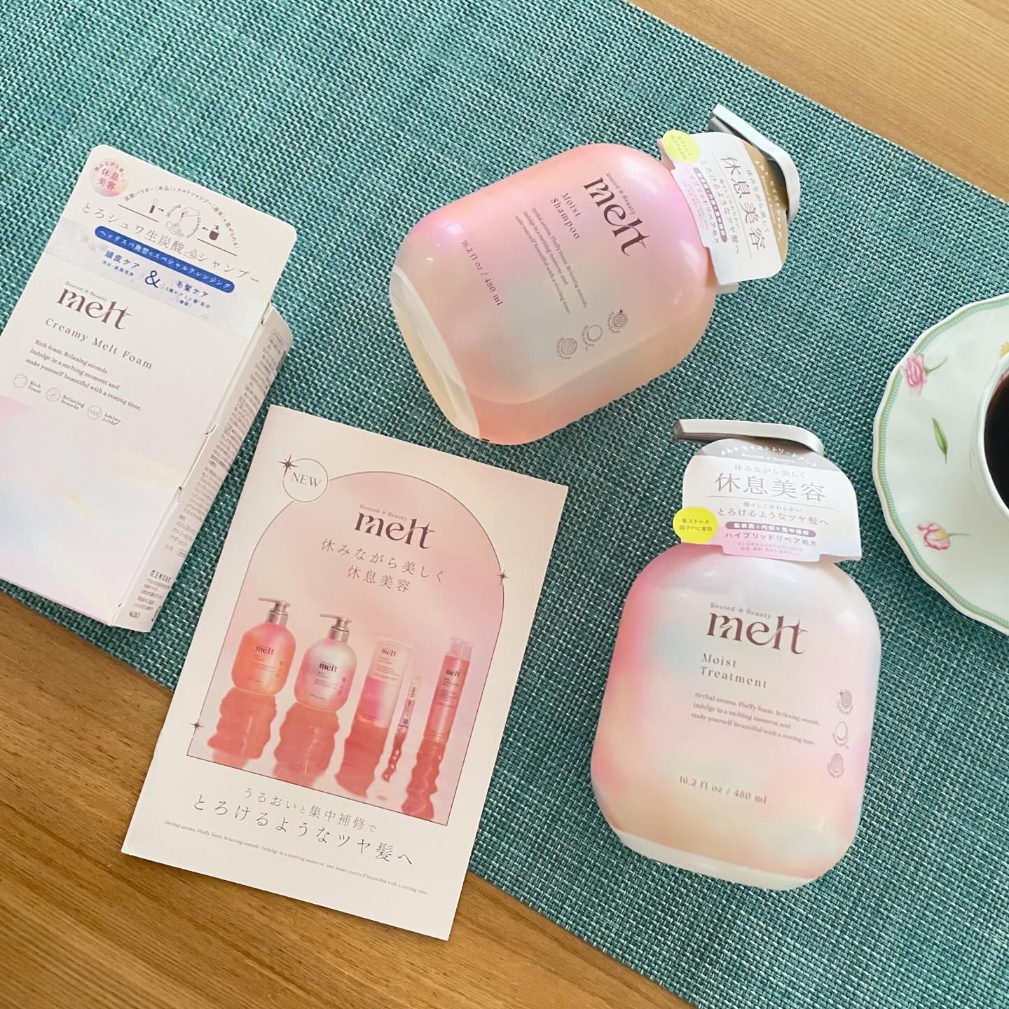 メルト モイストシャンプー／トリートメント/melt/市販シャンプーを使ったクチコミ（2枚目）