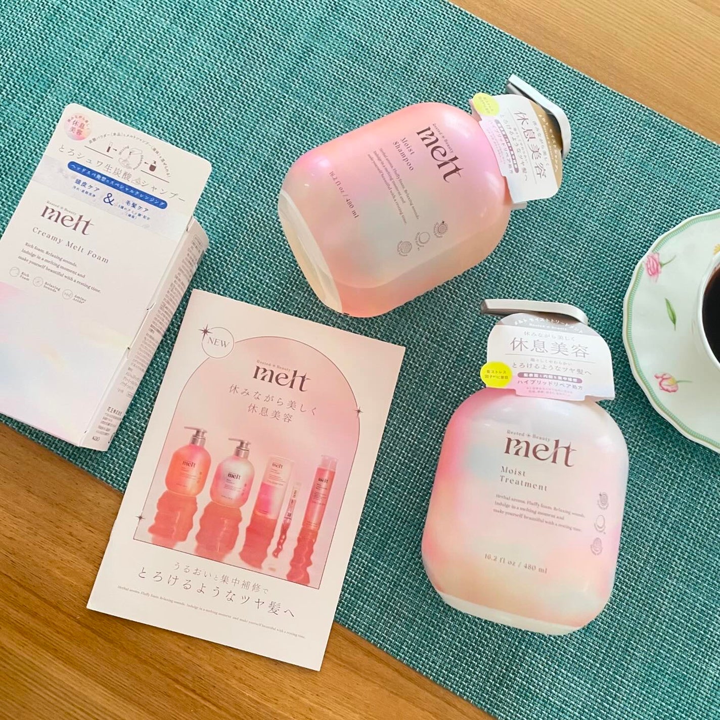 メルト モイストシャンプー/トリートメント/melt/市販シャンプーを使ったクチコミ(2枚目)