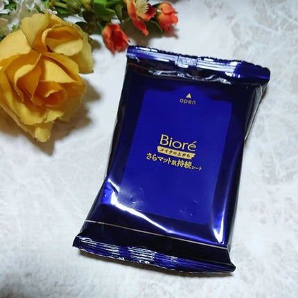 ビオレ メイク持続シート さらマット肌/ビオレ/フェイスシートを使ったクチコミ(4枚目)