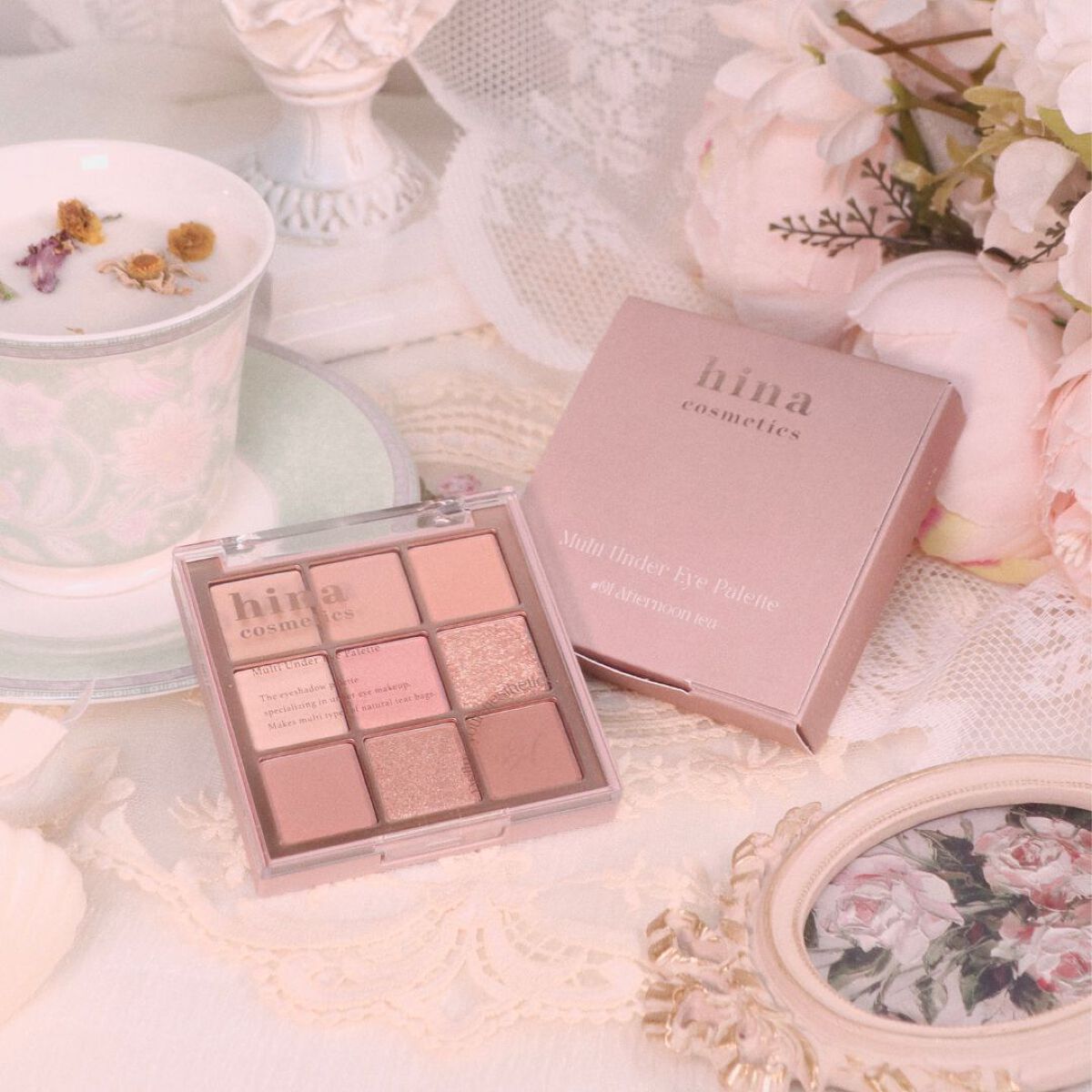 マルチアンダーアイパレット hina cosmetics