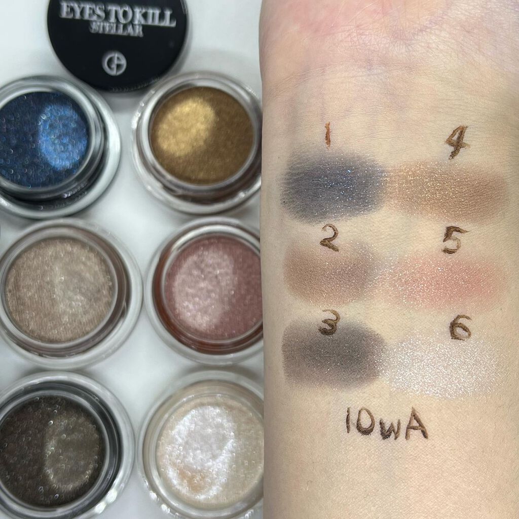 アイズ トゥ キル ステラー アイシャドウ/ジョルジオ アルマーニ ビューティ/ジェル・クリームアイシャドウを使ったクチコミ（2枚目）