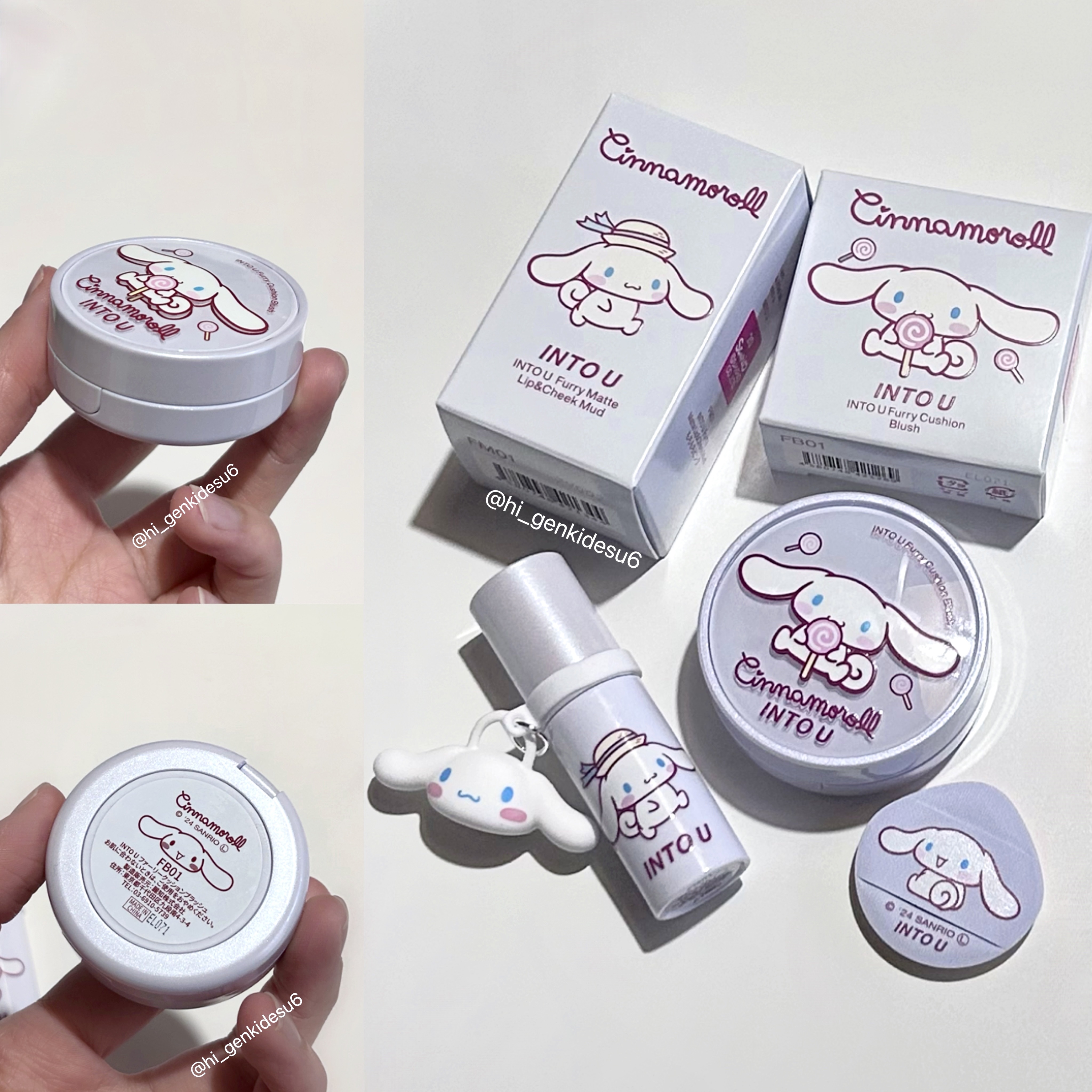 ファーリーマットリップ&チークマッド FM01 もちもちピンク/INTO U/口紅を使ったクチコミ（2枚目）