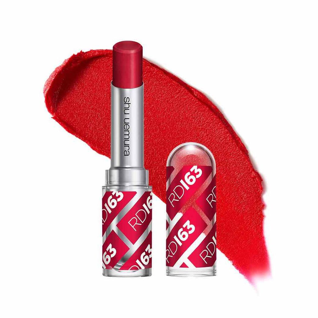 ルージュ アンリミテッド/shu uemura/口紅を使ったクチコミ（3枚目）