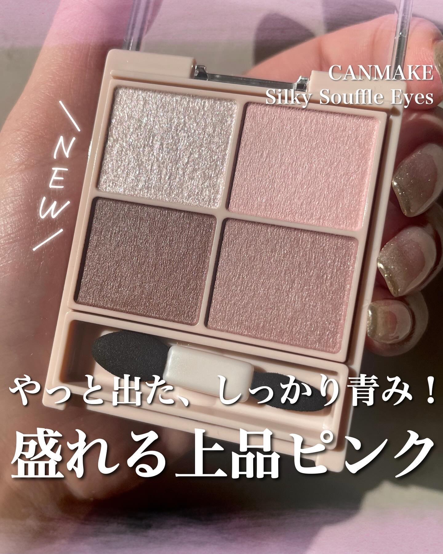 シルキースフレアイズ（マットタイプ）/キャンメイク/アイシャドウパレットを使ったクチコミ（1枚目）