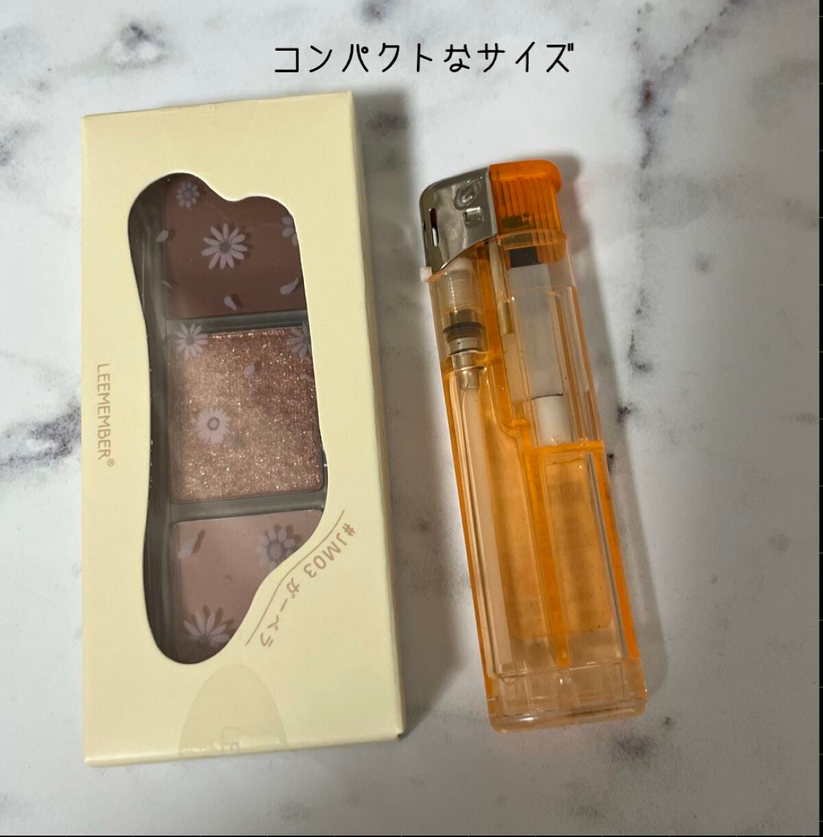 3色フローラアイパレット/LEEMEMBER/アイシャドウパレットを使ったクチコミ(4枚目)