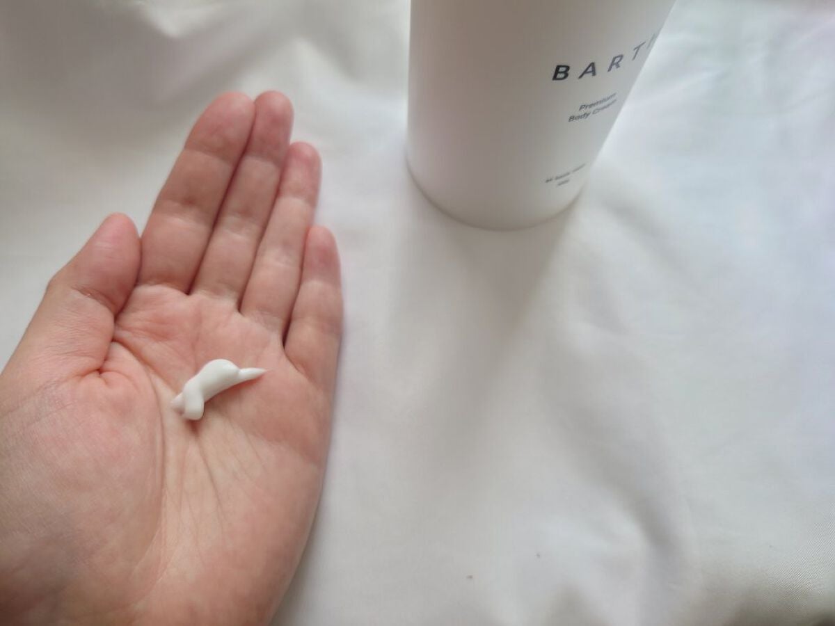 プレミアムボディクリーム at bath time/BARTH/ボディクリームを使ったクチコミ(2枚目)