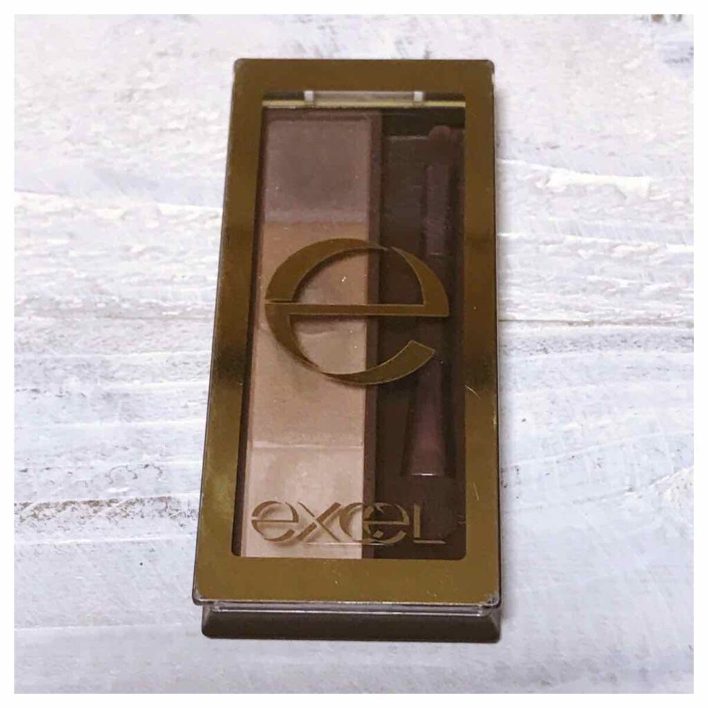 スタイリング パウダーアイブロウ SE01 ナチュラルブラウン/excel/パウダーアイブロウを使ったクチコミ（1枚目）