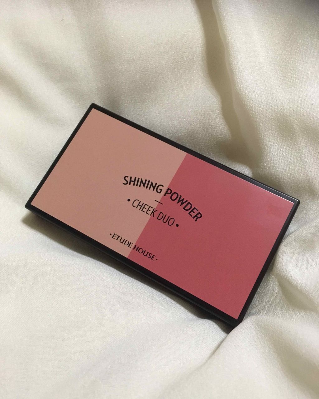 シャイニングパウダーチークデュオ/ETUDE/パウダーチークを使ったクチコミ（1枚目）