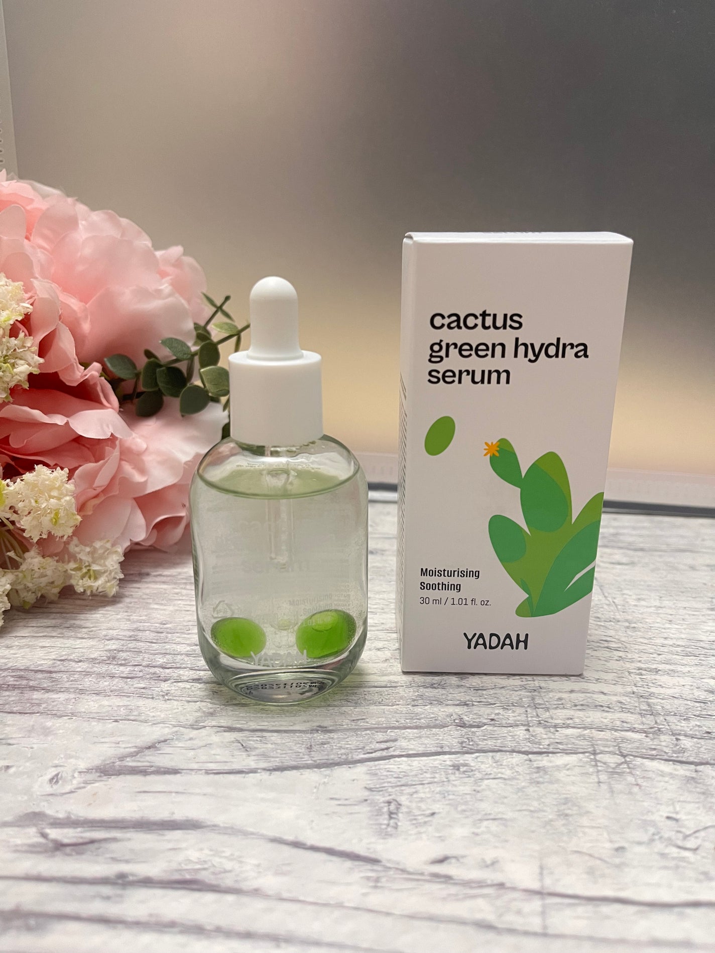 カクタスグリーンハイドラセラム/YADAH/美容液を使ったクチコミ(1枚目)