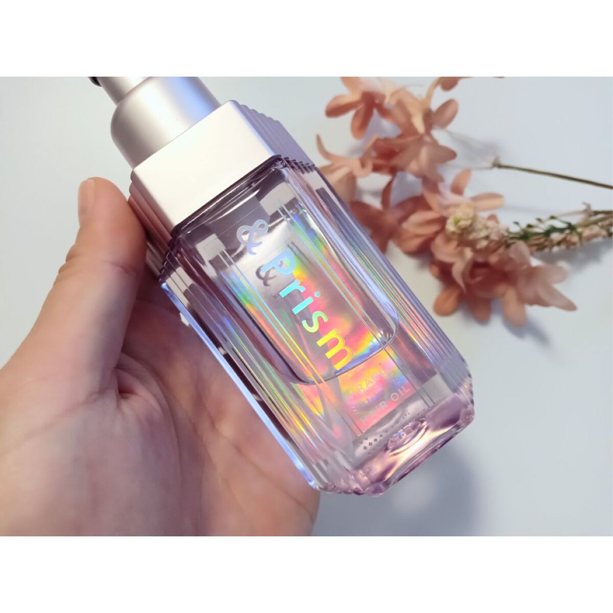 ミラクル シャイン ヘアオイル/&Prism/ヘアオイルを使ったクチコミ（2枚目）